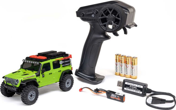 Axial SCX30 Jeep Wrangler JLU 4x4 RTR Brushed Rock Crawler (1:30